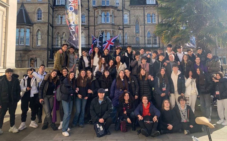Group of diverse students