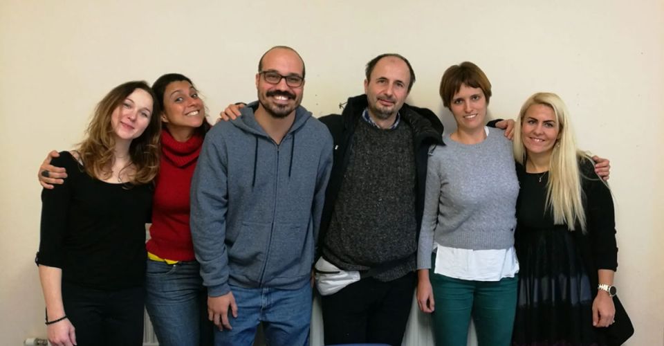 Student teachers group photo